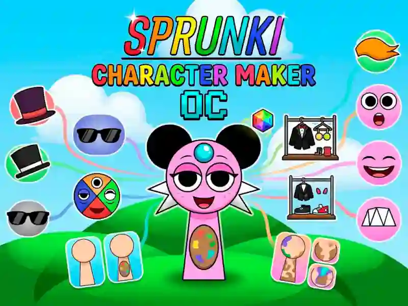 Trò chơi Sprunki Character Maker OC trực tuyến