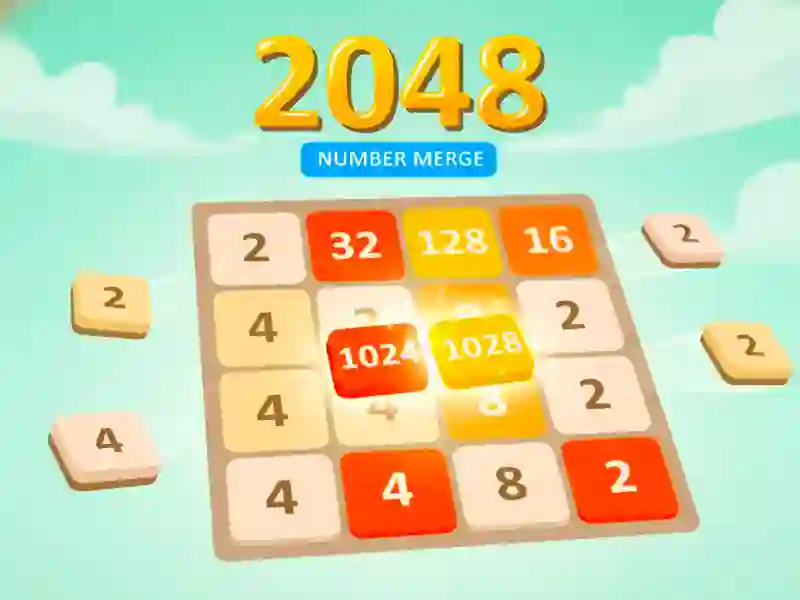 2048 Number Merge — jogo online grátis