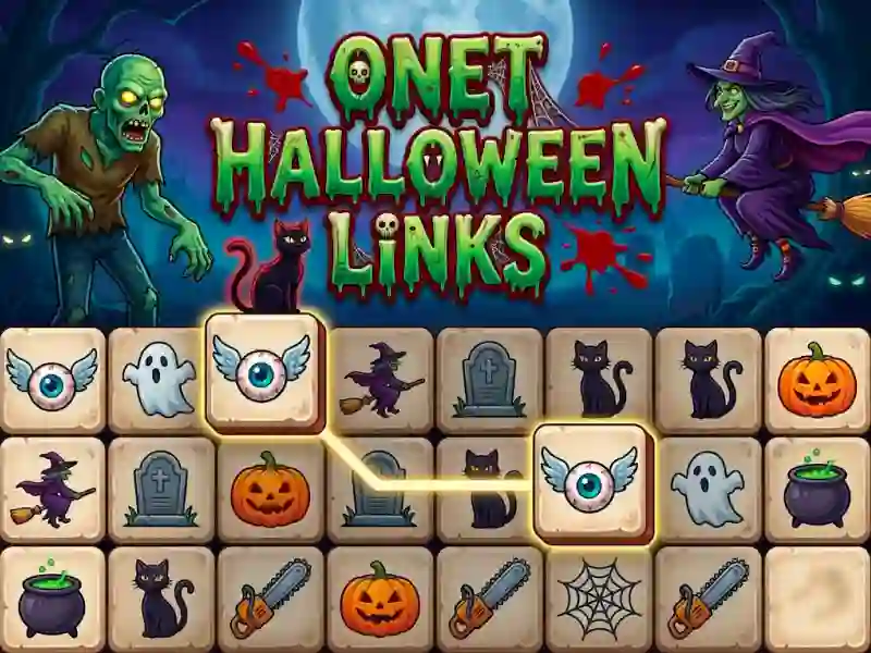 ONet Halloween Links — free online game