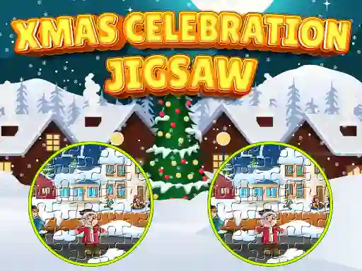 Jwèt Xmas Celebration Jigsaw sou entènèt