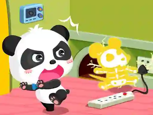 Baby Panda Home Safety — free online game
