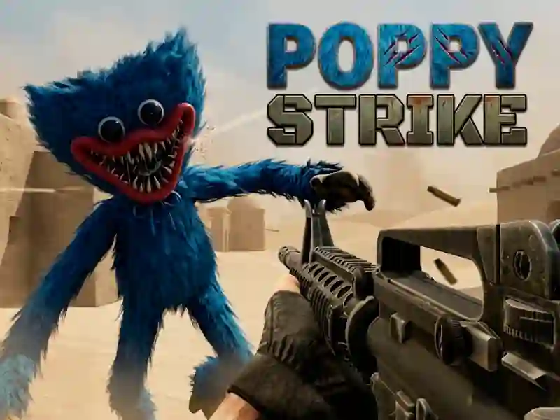 Jwèt Poppy strike sou entènèt