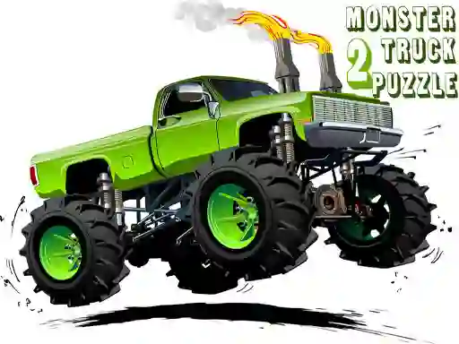 Cluiche Monster Truck Puzzle 2 ar líne