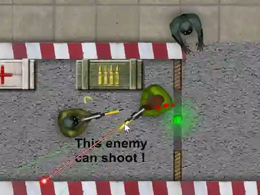 Zombie Shooting 2D — free online game