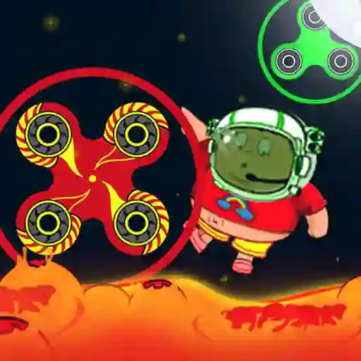Hra Spinner Astro the Floor is Lava