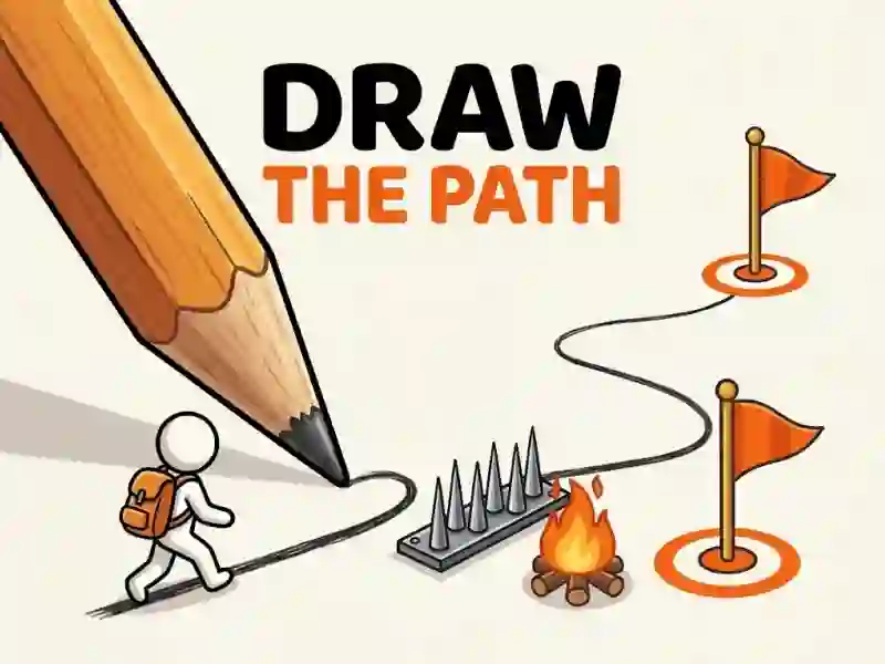 Draw the Path — मुफ्त ऑनलाइन गेम