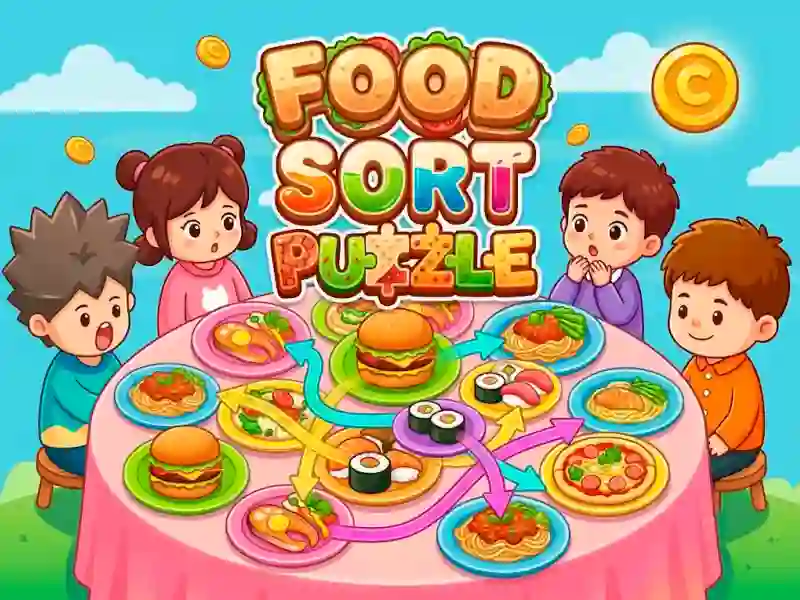 Food Sort Puzzle – tasuta veebimäng