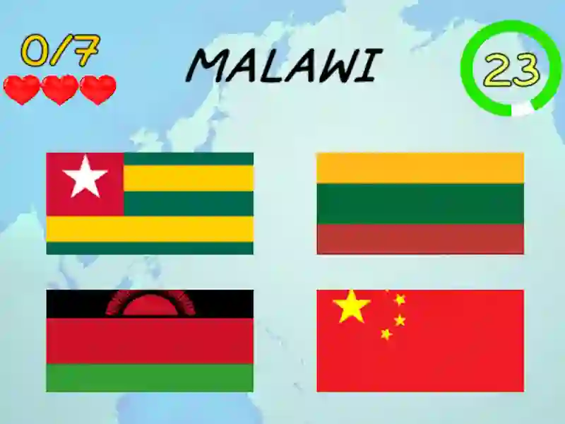 Geography Quiz countries flags capitals – tasuta veebimäng