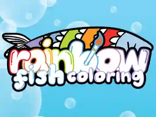 Rainbow Fish Coloring — free online game