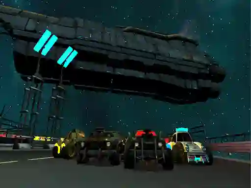 Játék Moon Car Stunt online