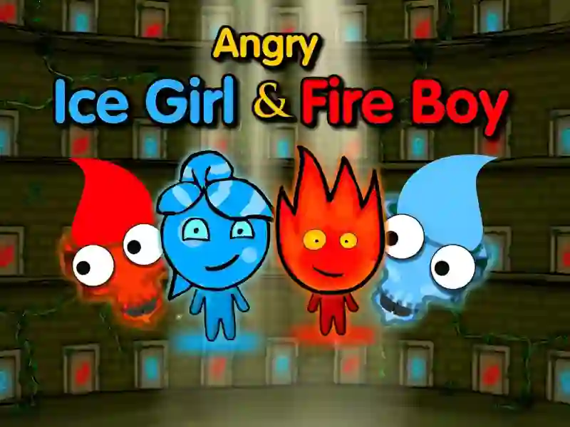 Гульня Angry Ice girl and Fire boy онлайн