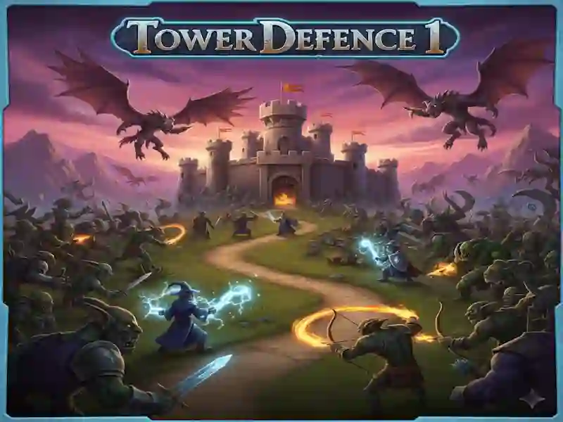 Mäng Tower Defence 1 Internetis