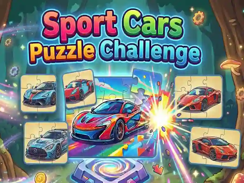 Sport Cars Puzzle Challenge — gioco online gratis
