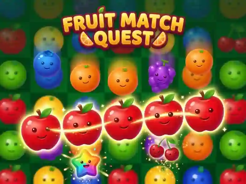 Fruit Match Quest — бесплатна онлајн игра