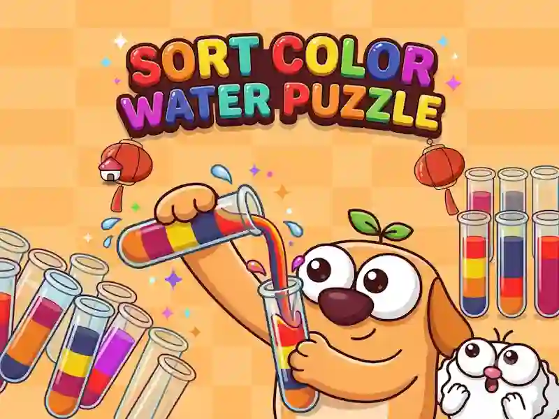 Sort Color Water Puzzle — game online gratis