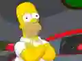 Simpsons Car Parking — free online game