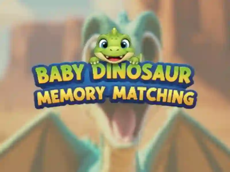 Logħba Baby Dinosaur Memory Matching onlajn