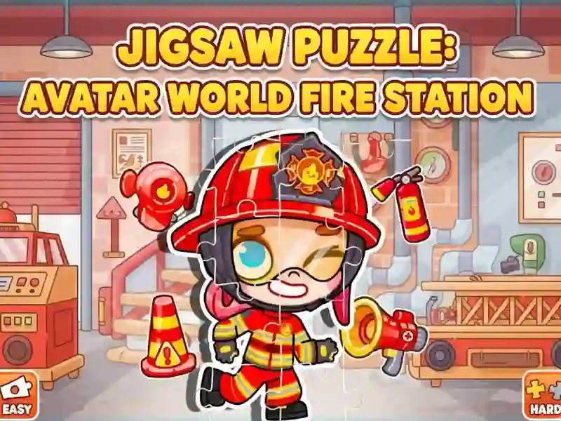 Logħba Jigsaw Puzzle: Avatar World Fire Station onlajn