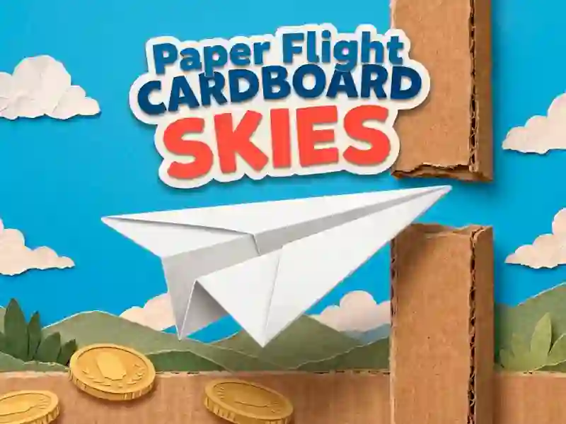Joc Paper Flight Cardboard Skies en línia