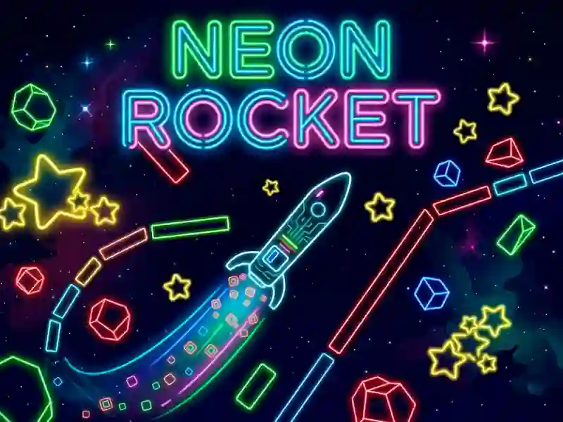 Neon Rocket — free online game