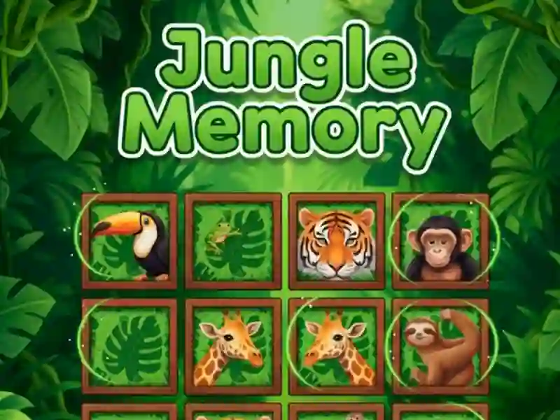 Jungle Memory — jogo online grátis