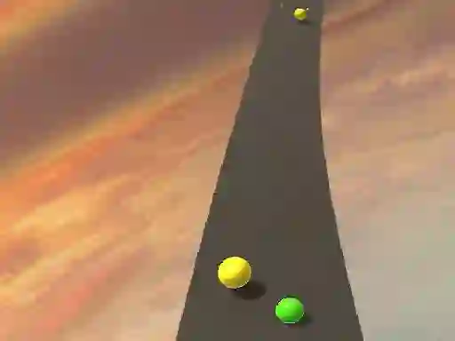 Sky Ball Race — free online game