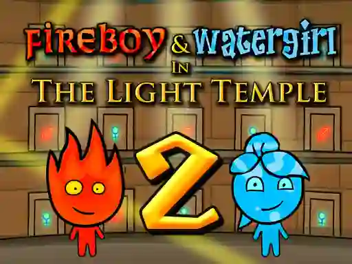 Fireboy & Watergirl 2 in Light Temple — free online game