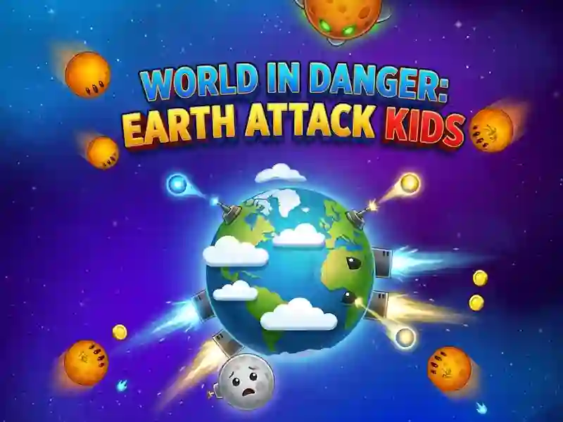 World in Danger Earth Attack Kids – tasuta veebimäng