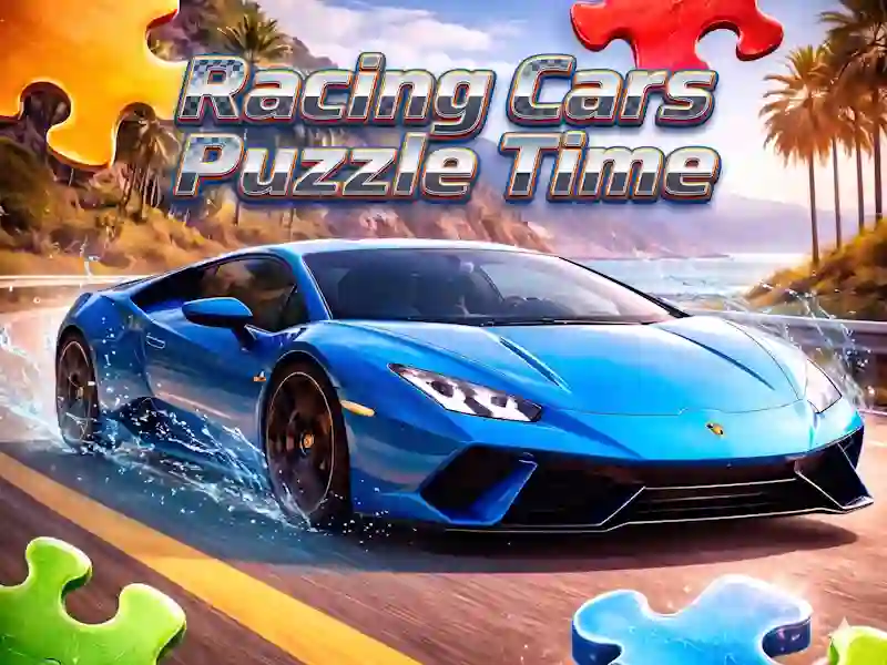 Racing Cars Puzzle Time – tasuta veebimäng