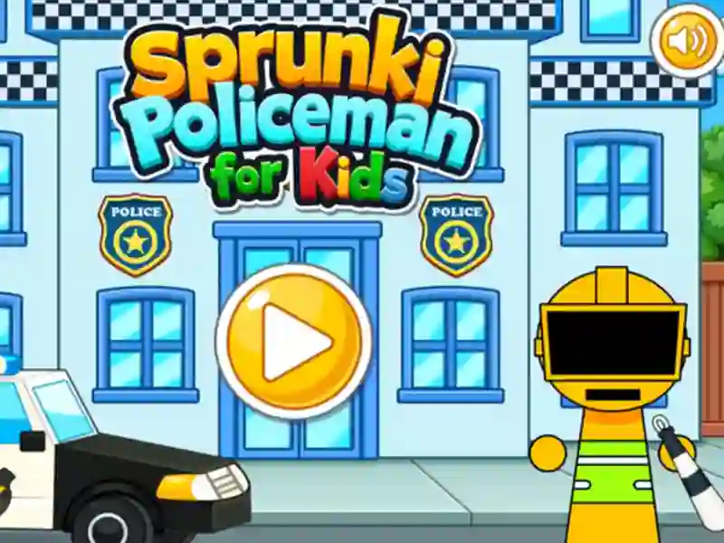 Sprunki Policeman For Kids — free online game
