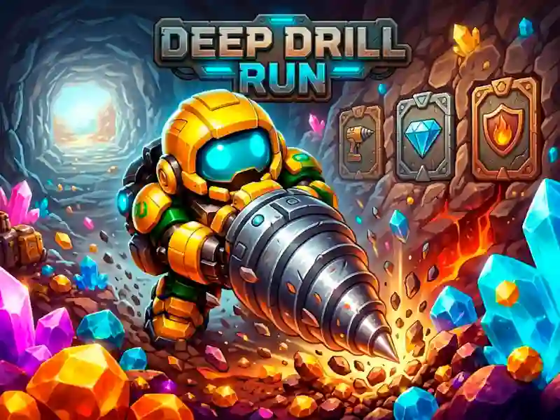 Deep Drill Run — gioco online gratis