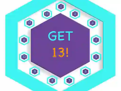 Get 13 — free online game