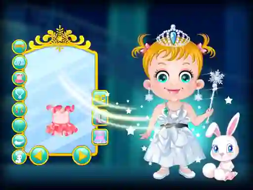 Baby Hazel Ice Princess Dressup — free online game