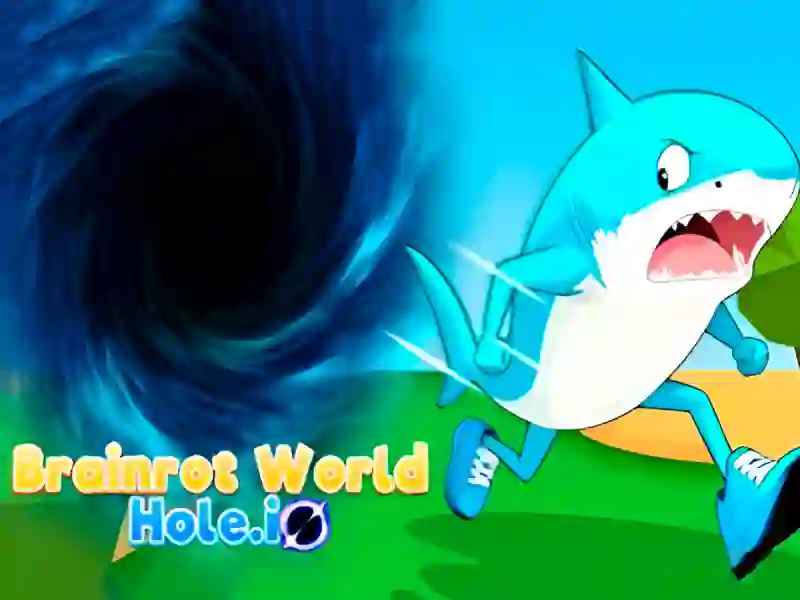Гаме Brainrot World Hole.io онлајн