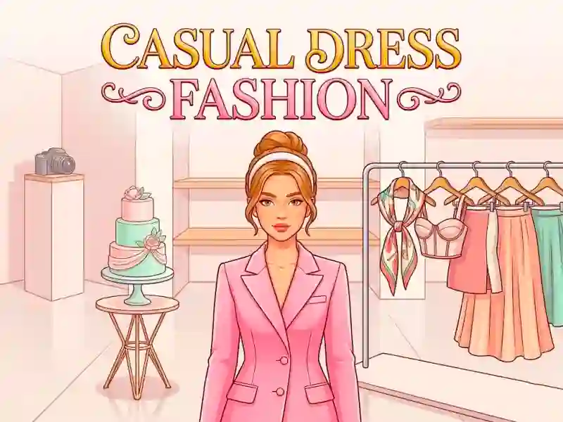 Гульня Casual Dress Fashion онлайн