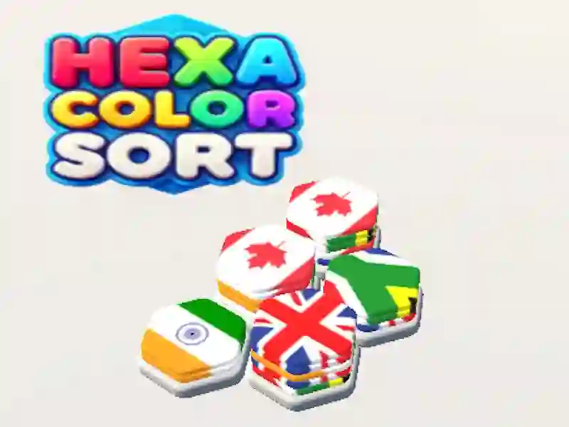 Hexa Color Sort — jogo online grátis