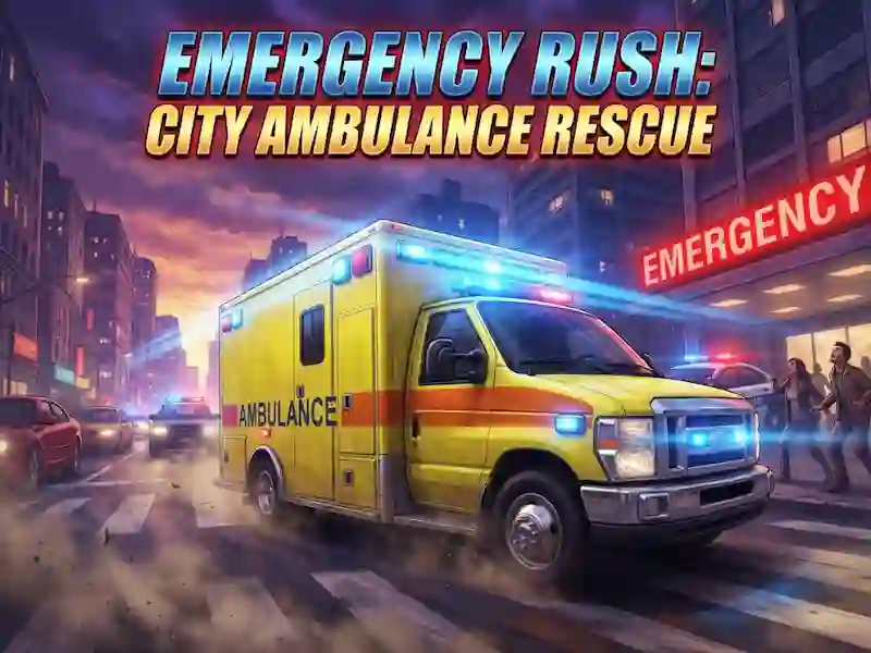 Emergency Rush: City Ambulance Rescue — libreng online na laro