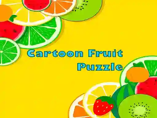 Cartoon Fruit Puzzle — free online game