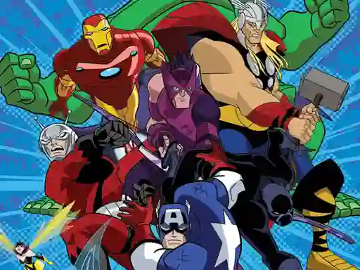 Avengers Coloring — free online game