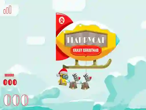 Trò chơi FlappyCat Crazy Christmas trực tuyến