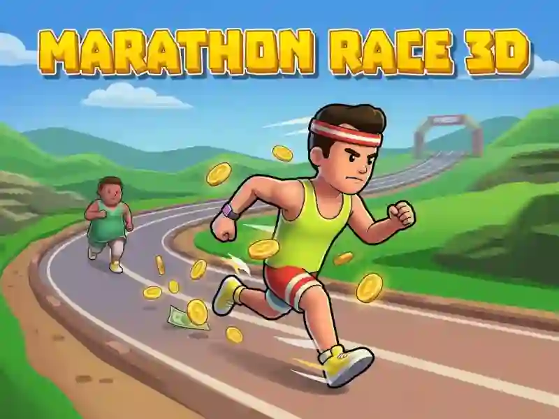 Jwèt Marathon Race 3D sou entènèt