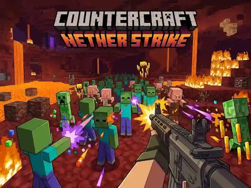 Countercraft Nether Strike — lojë online falas
