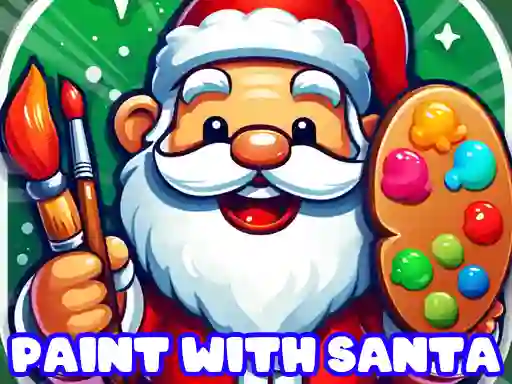Paint with Santa — free online game