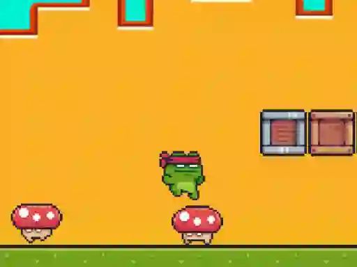 Ninja Frog Adventure — free online game