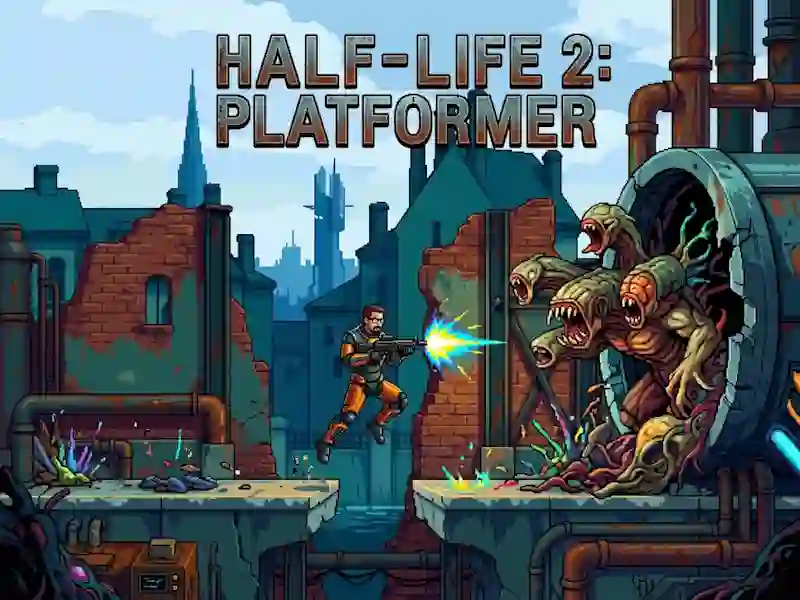 Half Life 2: Platformer — nemokamas žaidimas internete