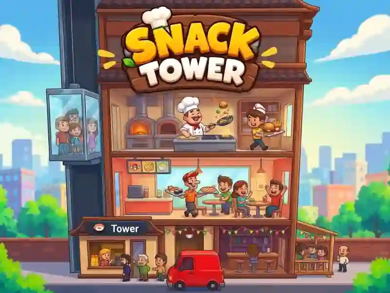 Snack Tower — ücretsiz çevrimiçi oyun