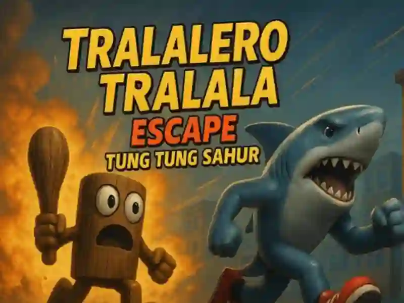 Tralalero Tralala escape Tung Tung Sahur — libreng online na laro