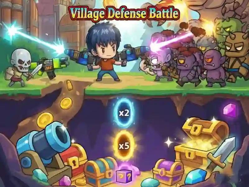 Village Defense Battle — free online game