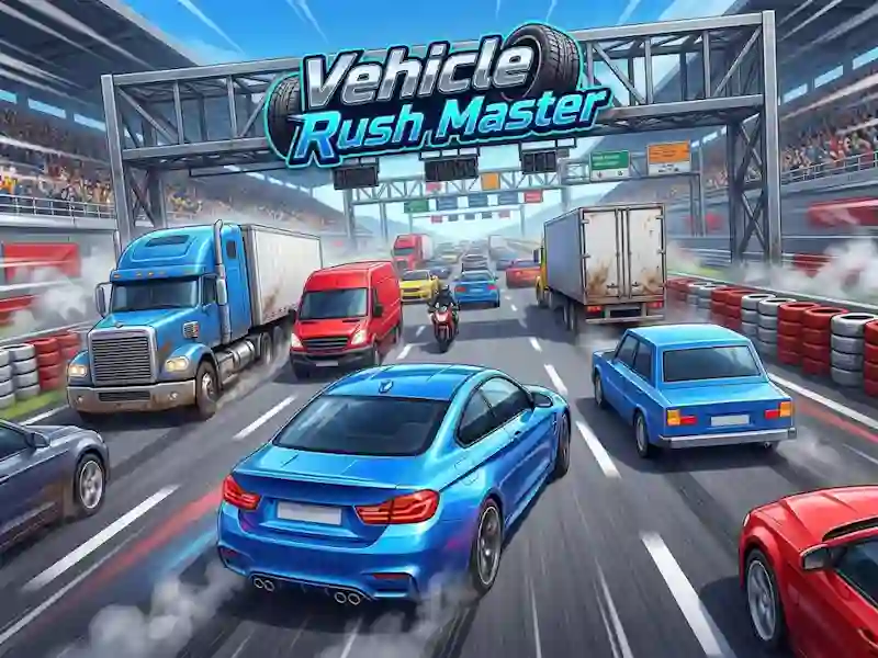 Spel Vehice Rush Master aanlyn