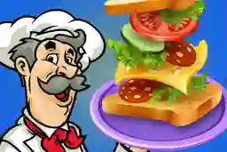 Spēle Sandwich Baker online